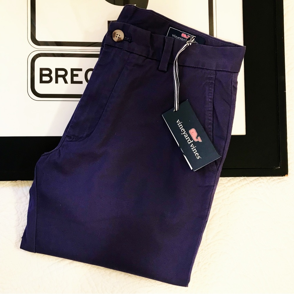 NWT Vineyard Vines Breaker Pant Deep Cobalt 30x34
